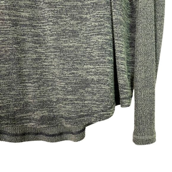 Rag & Bone/JEAN Amelie Long Sleeve Top Relaxed Fit Heathered Olive XXS NWT - Picture 4 of 7